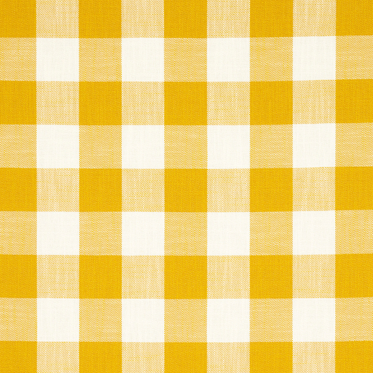 Picnic Indoor Outdoor fabric in canary color - pattern number 82322 - by Schumacher in the Mary Mcdonald collection