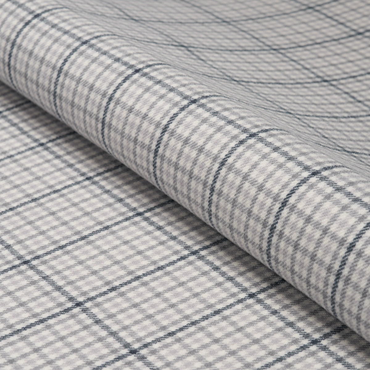 Aldridge Wool Houndstooth fabric in grey color - pattern number 82331 - by Schumacher in the Patterson Flynn collection