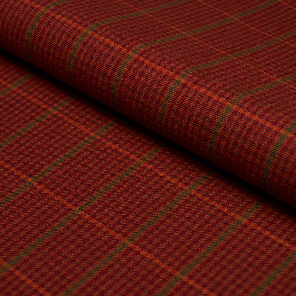 Aldridge Wool Houndstooth fabric in cider color - pattern number 82333 - by Schumacher in the Patterson Flynn collection