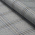 Blackburn Merino Plaid fabric in grey color - pattern number 82342 - by Schumacher in the Patterson Flynn collection