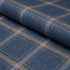Blackburn Merino Plaid fabric in denim color - pattern number 82346 - by Schumacher in the Patterson Flynn collection