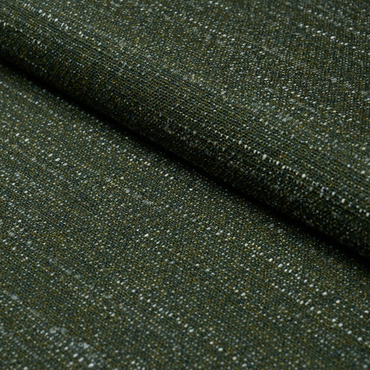 Atlas Wool Texture fabric in bottle green color - pattern number 82363 - by Schumacher in the Patterson Flynn collection