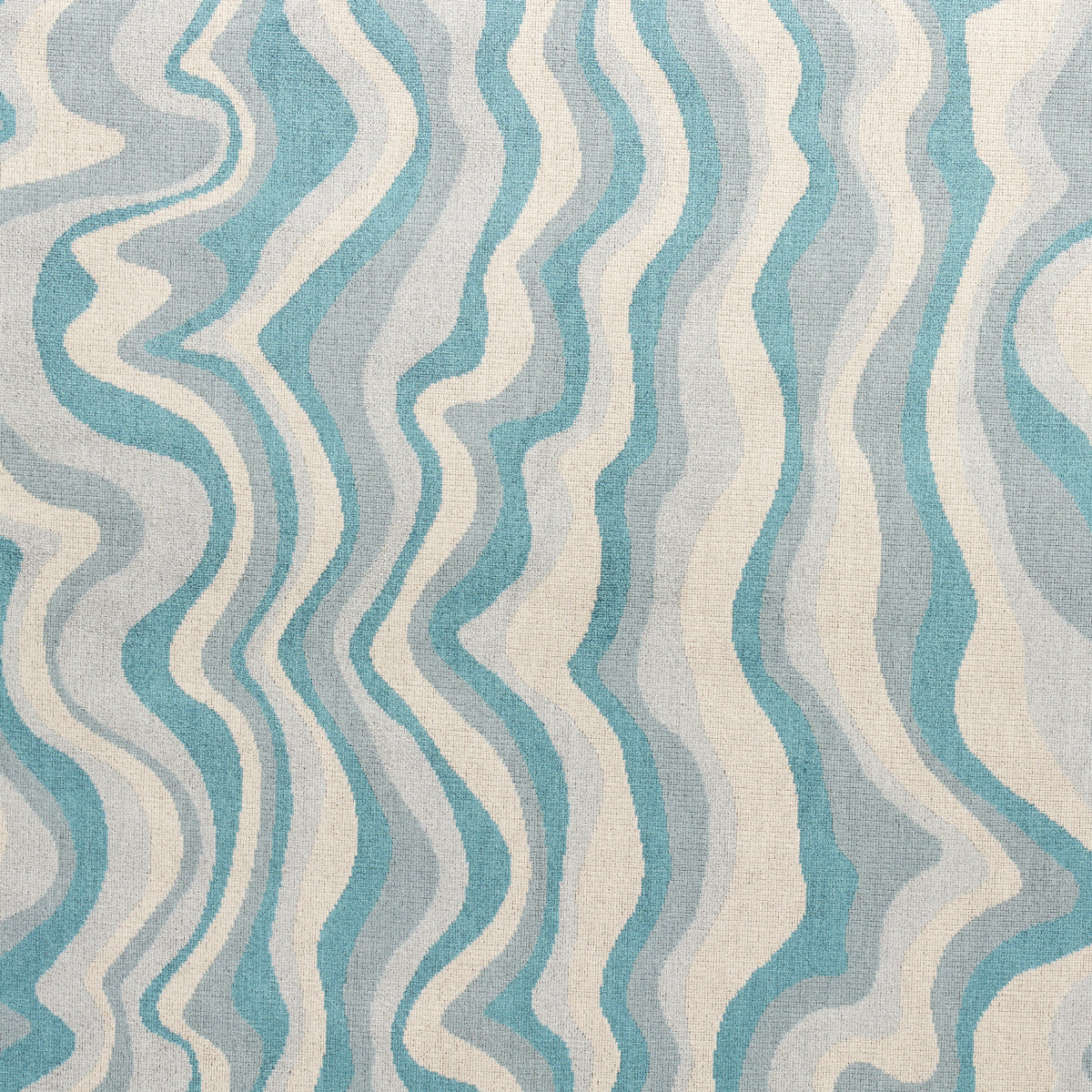 Swirl Velvet fabric in mineral color - pattern number 82410 - by Schumacher in the Cut &amp; Patterned Velvets collection