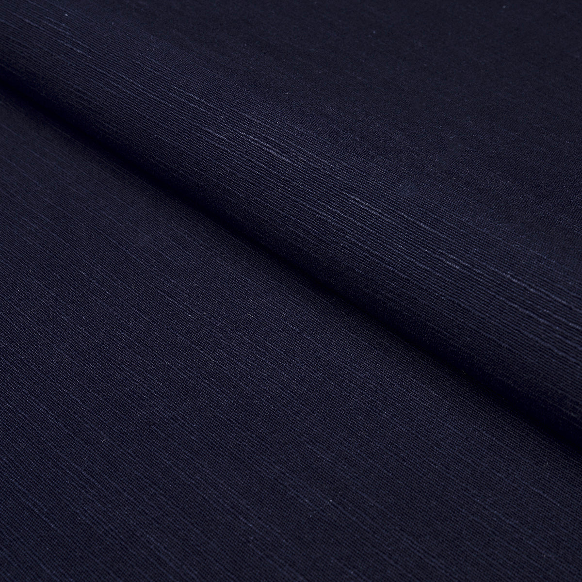 Annabel Cotton fabric in navy color - pattern number 82562 - by Schumacher in the Perfect Basics: Cotton collection