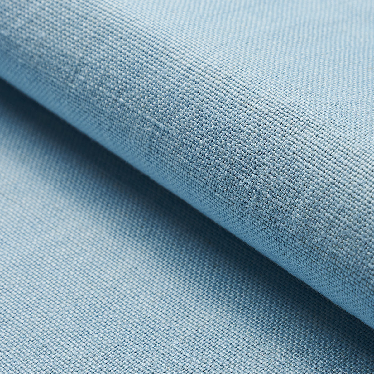 Piet Performance Linen fabric in sky color - pattern number 82603 - by Schumacher in the Perfect Basics: Linen collection