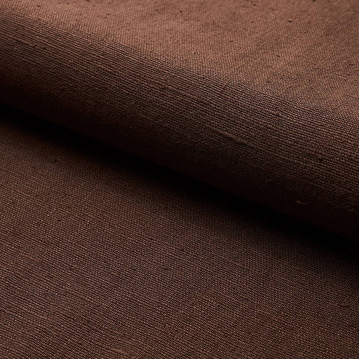 Marco Performance Linen fabric in brown color - pattern number 82628 - by Schumacher in the Perfect Basics: Linen collection