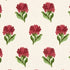 Rosina Floral fabric in garnet color - pattern number 82630 - by Schumacher in the New Old-Fashioned collection