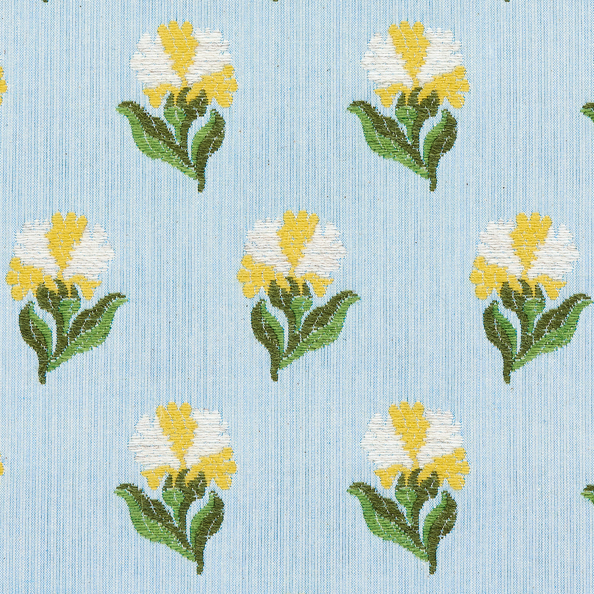 Rosina Floral fabric in marigold color - pattern number 82632 - by Schumacher in the New Old-Fashioned collection