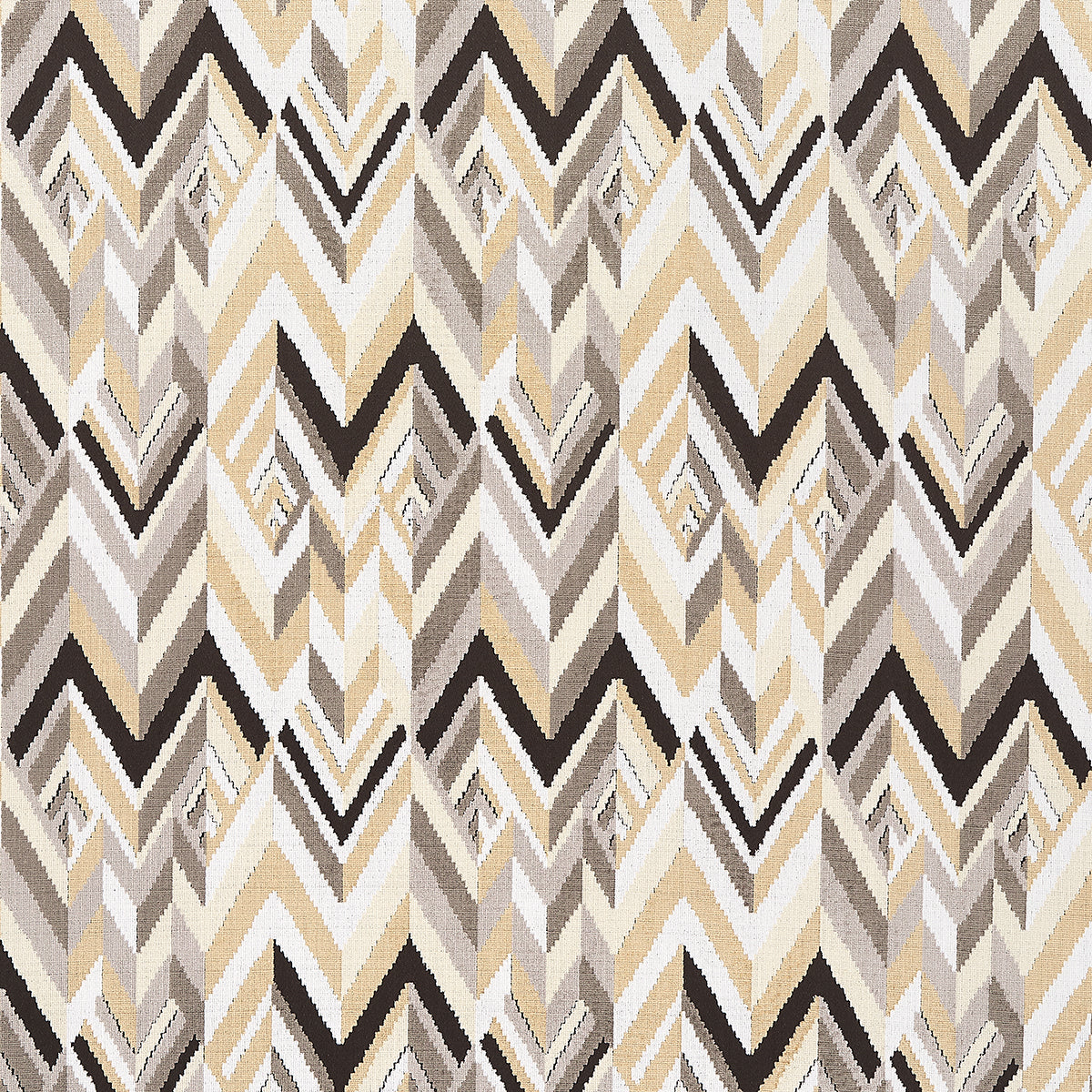 Taylor Velvet fabric in pebble color - pattern number 82741 - by Schumacher in the Regine collection