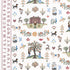 Merrifield Sampler fabric in document color - pattern number 82890 - by Schumacher in the New Americana collection