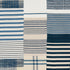Carlisle Patchwork fabric in indigo color - pattern number 82900 - by Schumacher in the New Americana collection