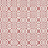 Francestown Coverlet fabric in crimson color - pattern number 82912 - by Schumacher in the A Country Life collection