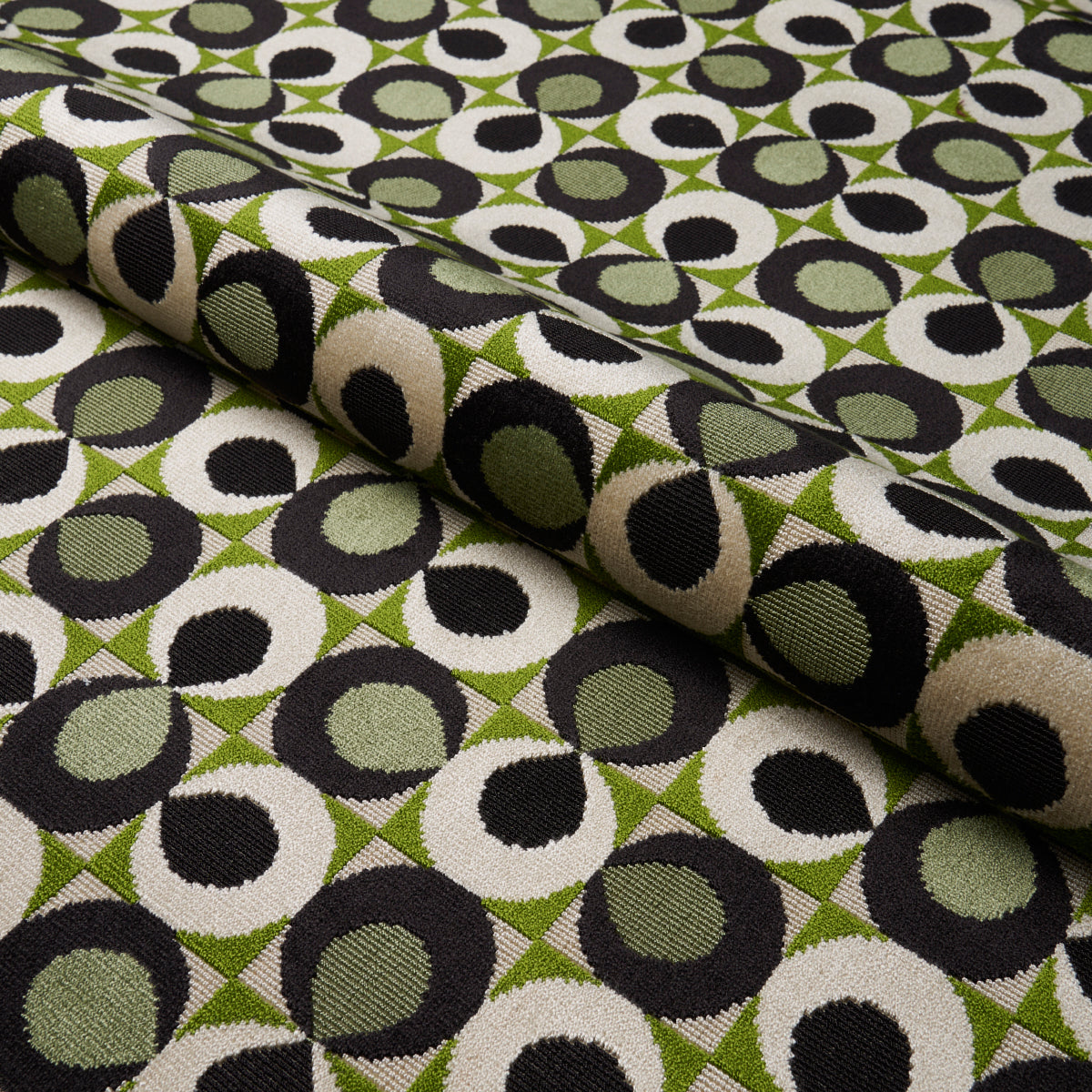 Eclipse Velvet fabric in spruce color - pattern number 82961 - by Schumacher in the Cut &amp; Patterned Velvets collection