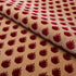 Coronation Velvet fabric in garnet color - pattern number 82982 - by Schumacher in the Cut & Patterned Velvets collection