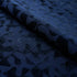 Modern Dance Velvet fabric in midnight blue color - pattern number 82992 - by Schumacher in the Cut & Patterned Velvets collection