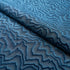 Zambezi Velvet fabric in slate blue color - pattern number 83022 - by Schumacher in the Cut & Patterned Velvets collection