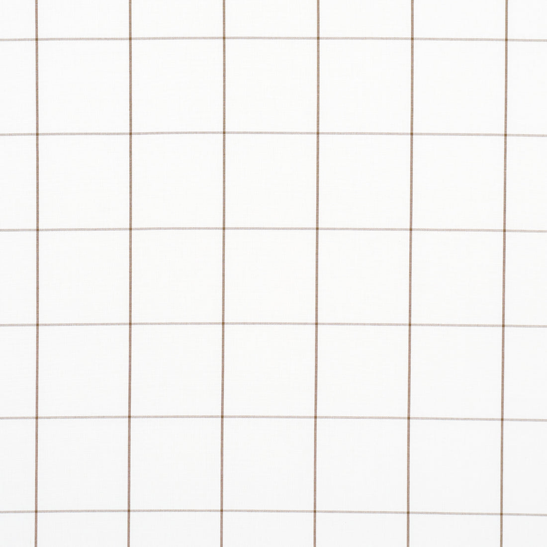 Woodman Check fabric in berber brown color - pattern number 83030 - by Schumacher in the Veere Grenney collection