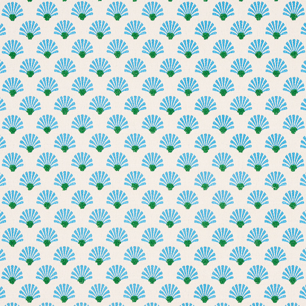 Bellini Indoor Outdoor fabric in lagoon color - pattern number 83050 - by Schumacher in the Isola Indoor/Outdoor collection