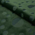 Moon Phase Velvet fabric in green color - pattern number 83190 - by Schumacher in the Charlap Hyman & Herrero collection