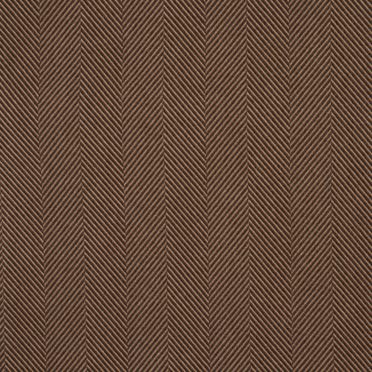 Milo Wool Herringbone fabric in espresso color - pattern number 83271 - by Schumacher in the Patterson Flynn collection