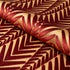 Zebra Velvet fabric in gold plum color - pattern number 83401 - by Schumacher in the Neisha Crosland collection