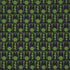 Downtown fabric in green and black color - pattern number 83412 - by Schumacher in the Drusus Tabor collection
