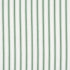 Birdie Ticking Stripe fabric in leaf green color - pattern number 83700 - by Schumacher in the Mark D. Sikes collection