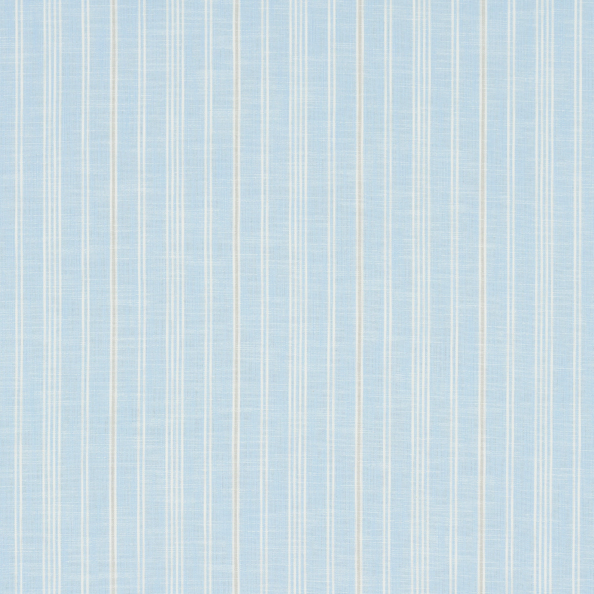 Lucy Stripe fabric in light blue color - pattern number 83710 - by Schumacher in the Mark D. Sikes collection