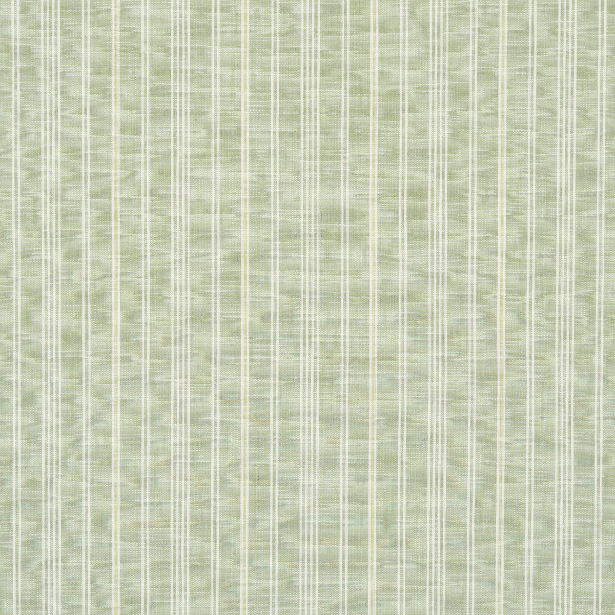 Lucy Stripe fabric in leaf green color - pattern number 83714 - by Schumacher in the Mark D. Sikes collection