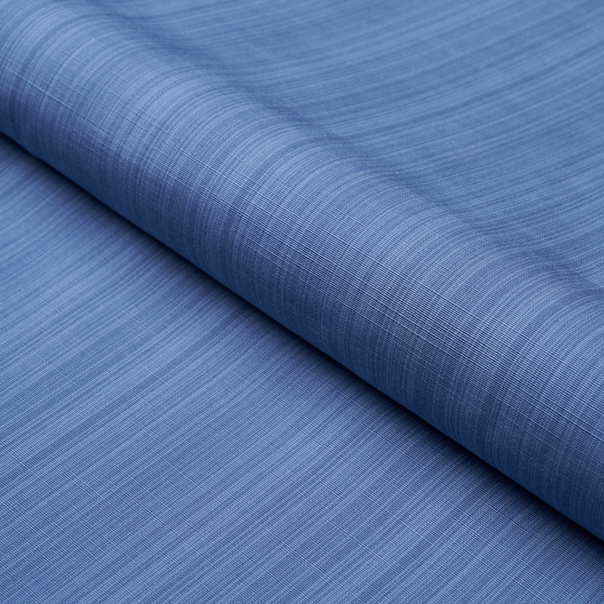 Gracie Solid Strie fabric in cobalt color - pattern number 83729 - by Schumacher in the Mark D. Sikes collection