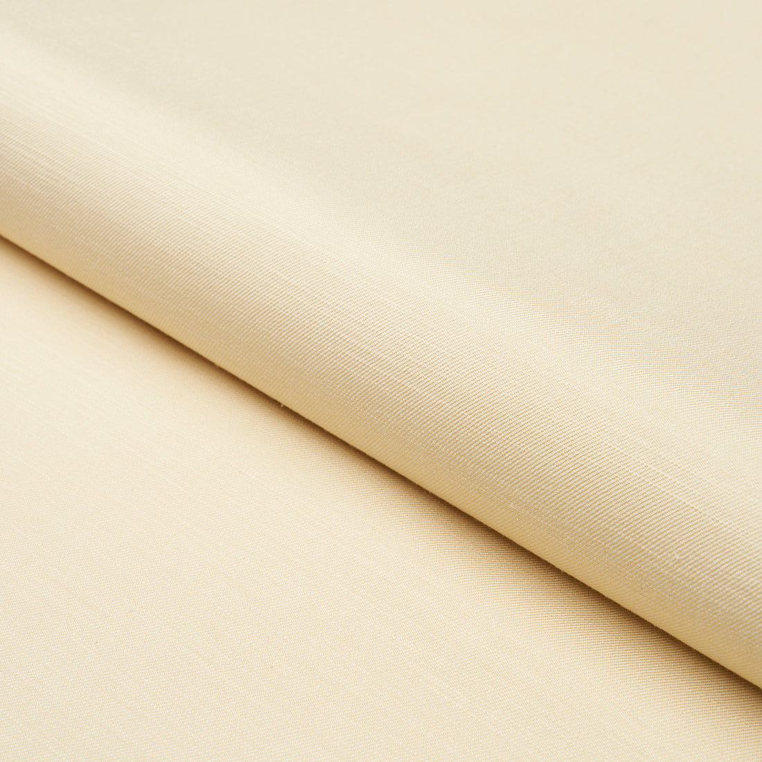 Judy Texture fabric in butter color - pattern number 83747 - by Schumacher in the Mark D. Sikes collection