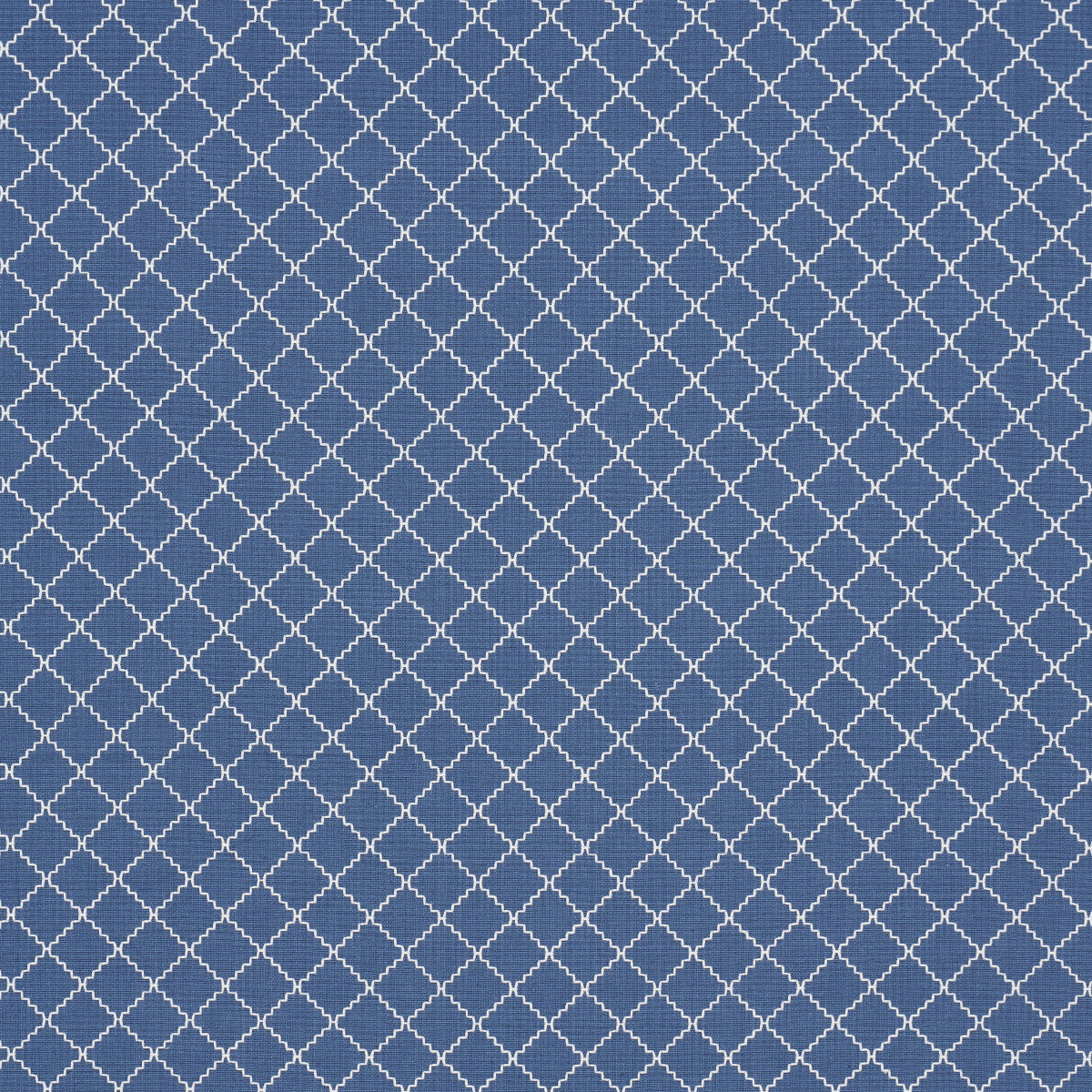 Maggie Lattice fabric in cobalt color - pattern number 83762 - by Schumacher in the Mark D. Sikes collection