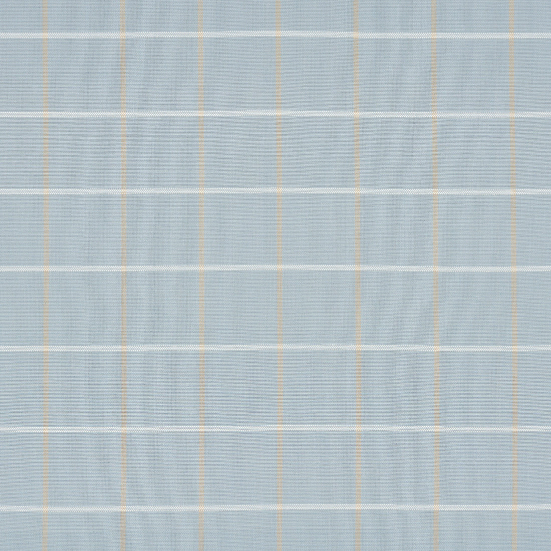 Frannie Windowpane fabric in light blue color - pattern number 83785 - by Schumacher in the Mark D. Sikes collection