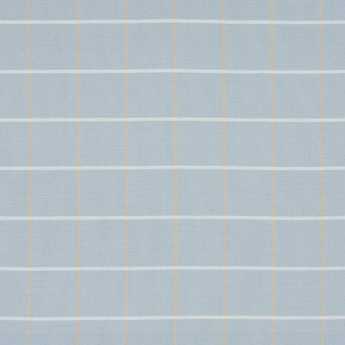 Frannie Windowpane fabric in light blue color - pattern number 83785 - by Schumacher in the Mark D. Sikes collection