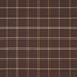 Frannie Windowpane fabric in chocolate color - pattern number 83788 - by Schumacher in the Mark D. Sikes collection