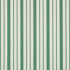 Markie Stripe fabric in emerald color - pattern number 83804 - by Schumacher in the Mark D. Sikes collection