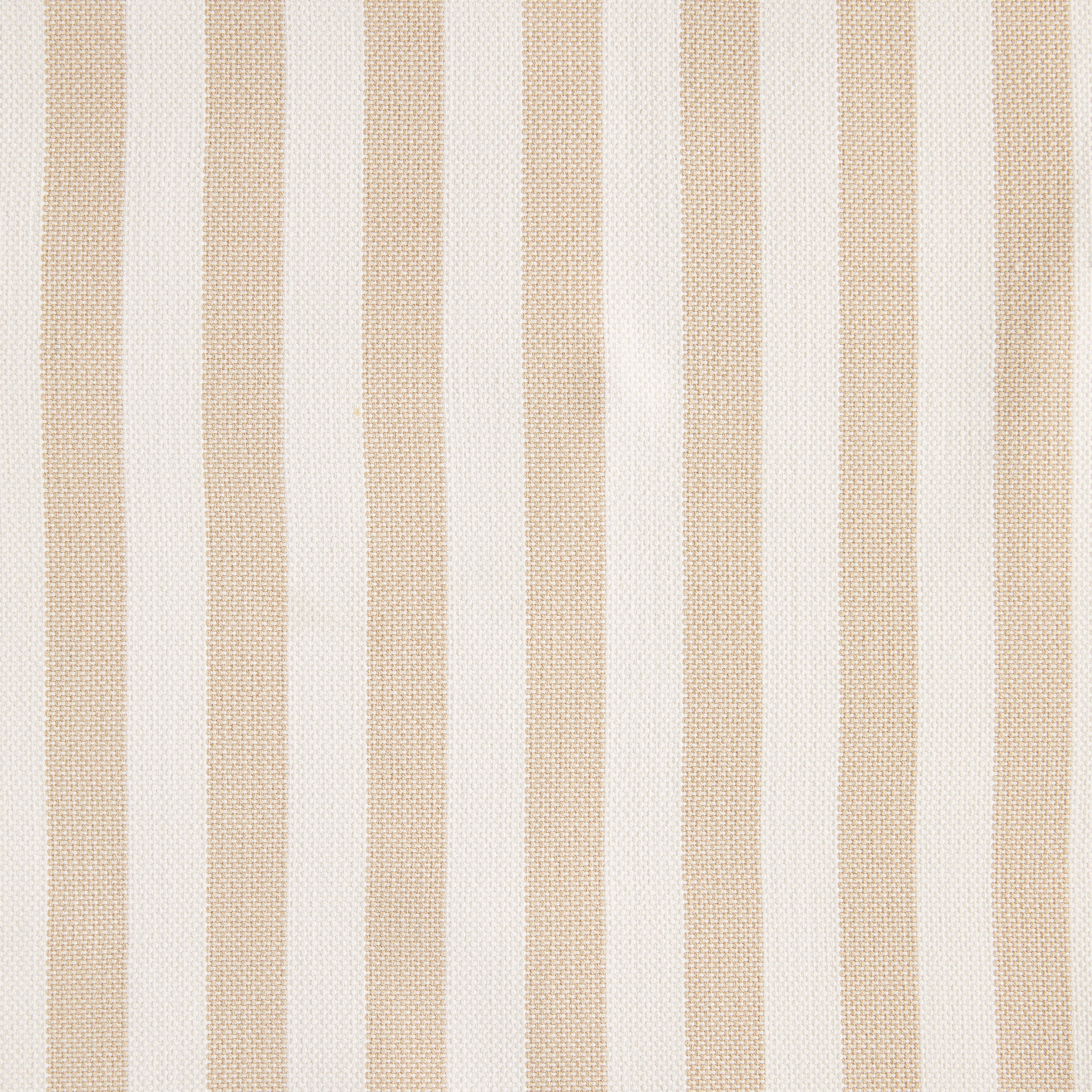 Even Stripe fabric in sand color - pattern number 83842 - by Schumacher in the Caroline Z Hurley collection