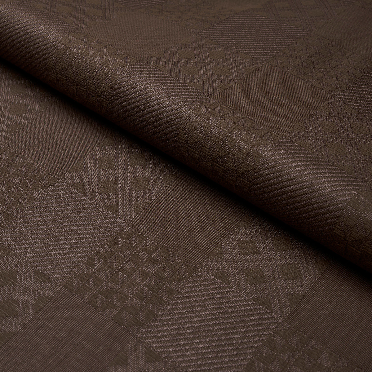 Malia fabric in cedar brown color - pattern number 84051 - by Schumacher in the Patterson Flynn collection