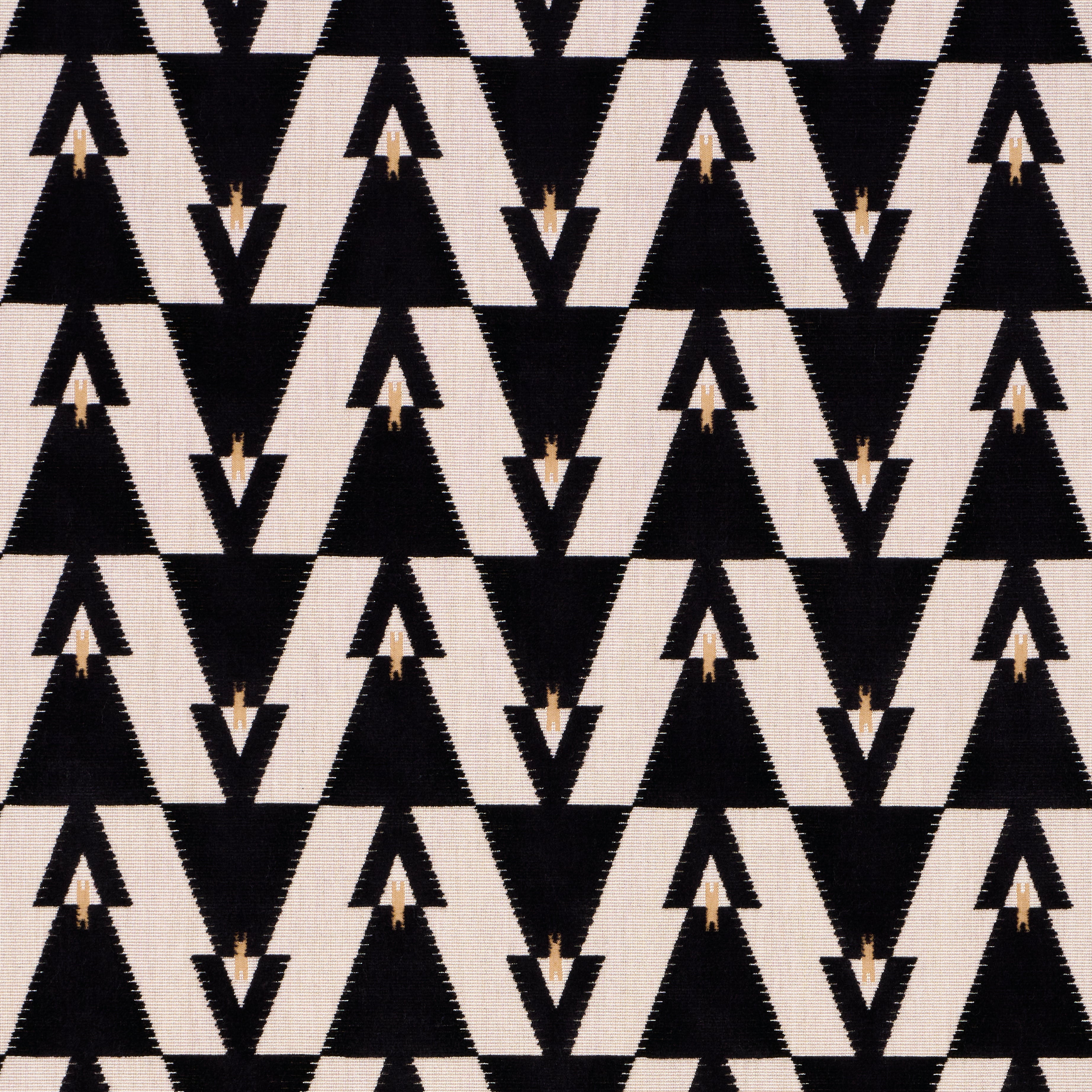 Kalido Velvet fabric in onyx color - pattern number 84121 - by Schumacher in the Perennial Favorites collection