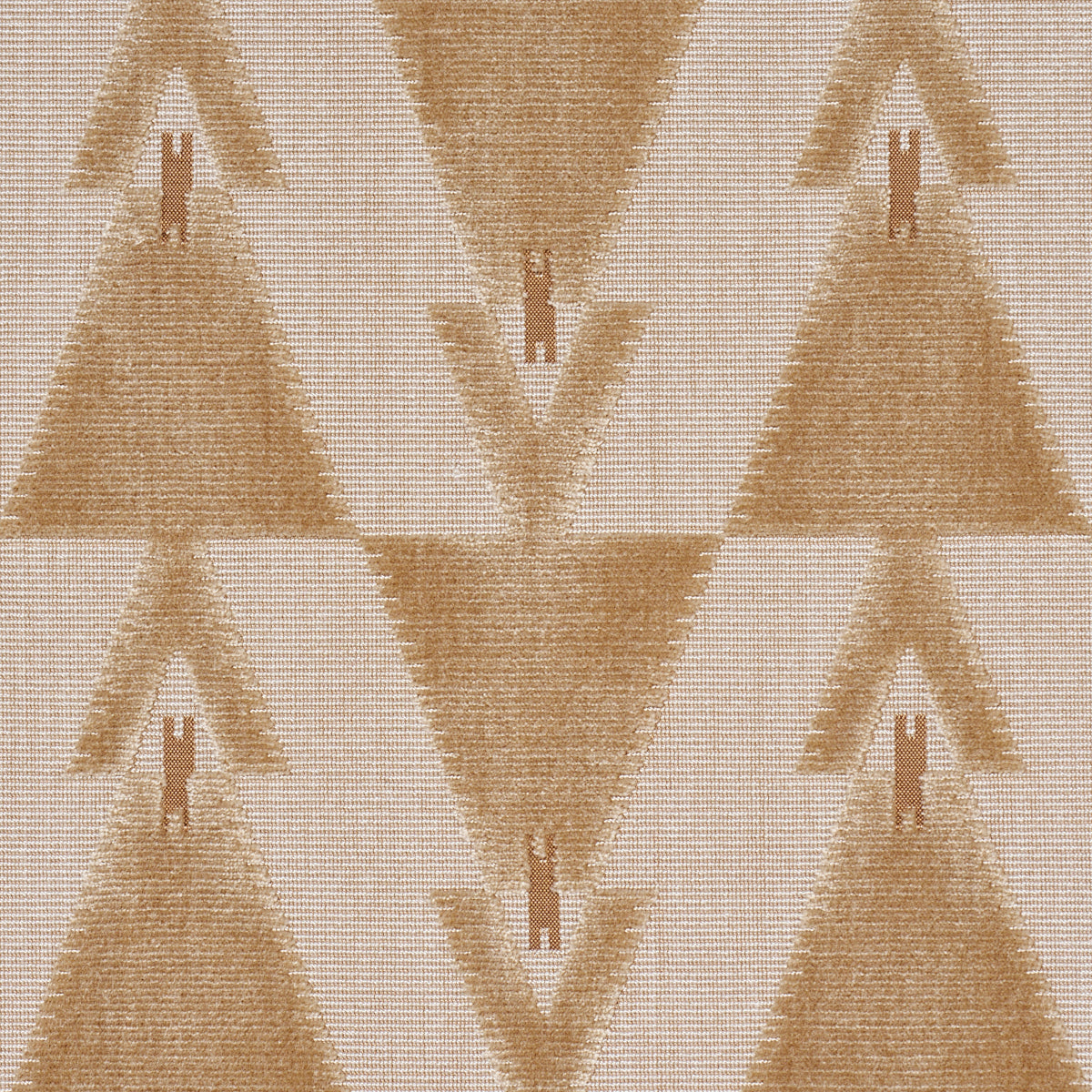 Kalido Velvet fabric in oat color - pattern number 84122 - by Schumacher in the A Rum Fellow collection