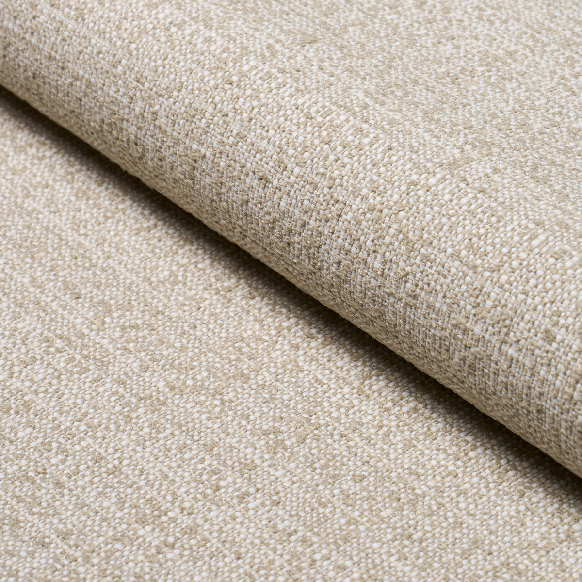Sadie Indoor Outdoor fabric in natural on white color - pattern number 84151 - by Schumacher in the Perfect Basics: Indoor/Outdoor collection