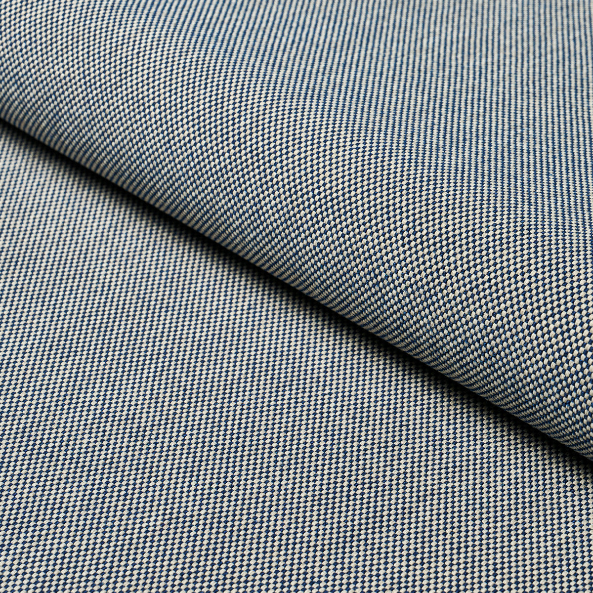 Brock Indoor Outdoor fabric in navy color - pattern number 84161 - by Schumacher in the Perfect Basics: Indoor/Outdoor collection
