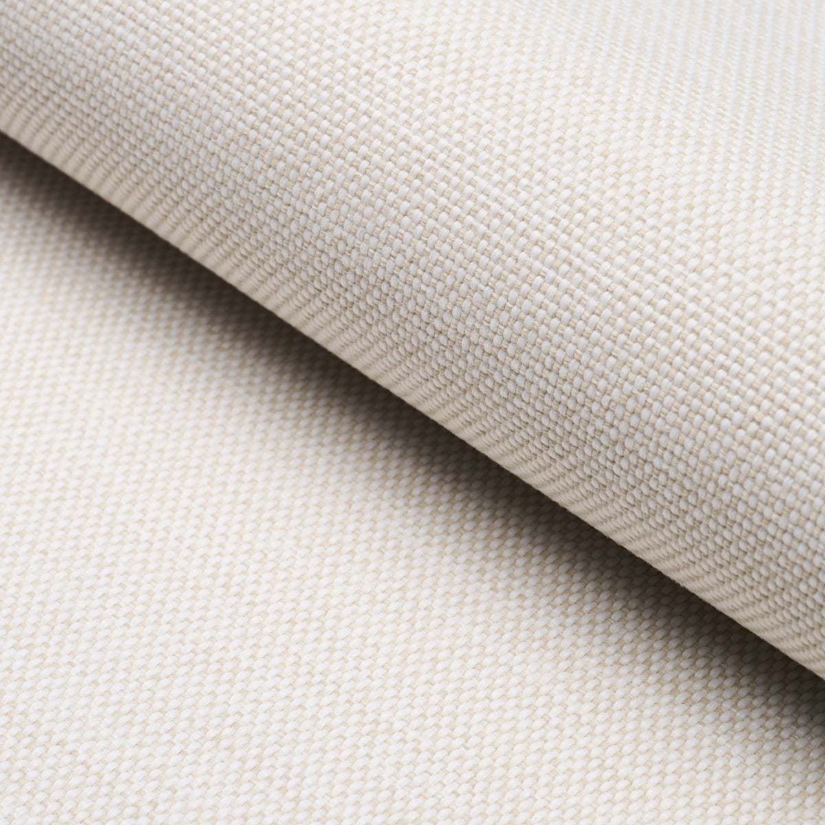 Pippa Indoor Outdoor fabric in ivory color - pattern number 84171 - by Schumacher in the Perfect Basics: Indoor/Outdoor collection