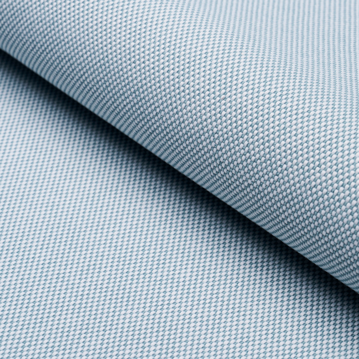 Pippa Indoor Outdoor fabric in chambray color - pattern number 84175 - by Schumacher in the Perfect Basics: Indoor/Outdoor collection