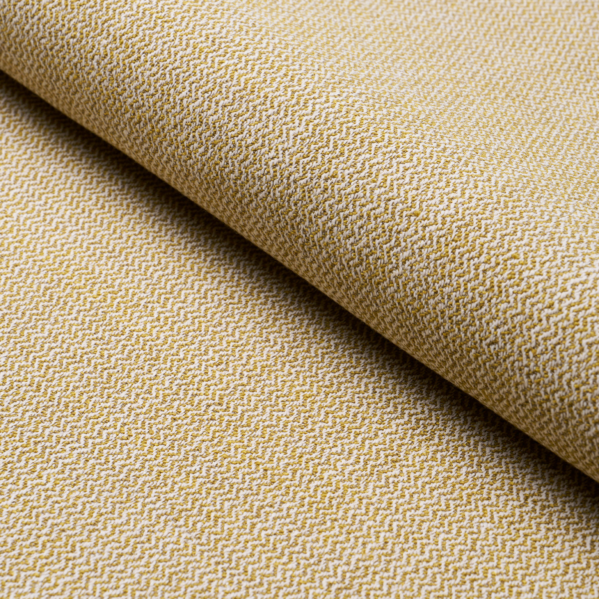 Simon Indoor Outdoor fabric in ochre color - pattern number 84181 - by Schumacher in the Perfect Basics: Indoor/Outdoor collection