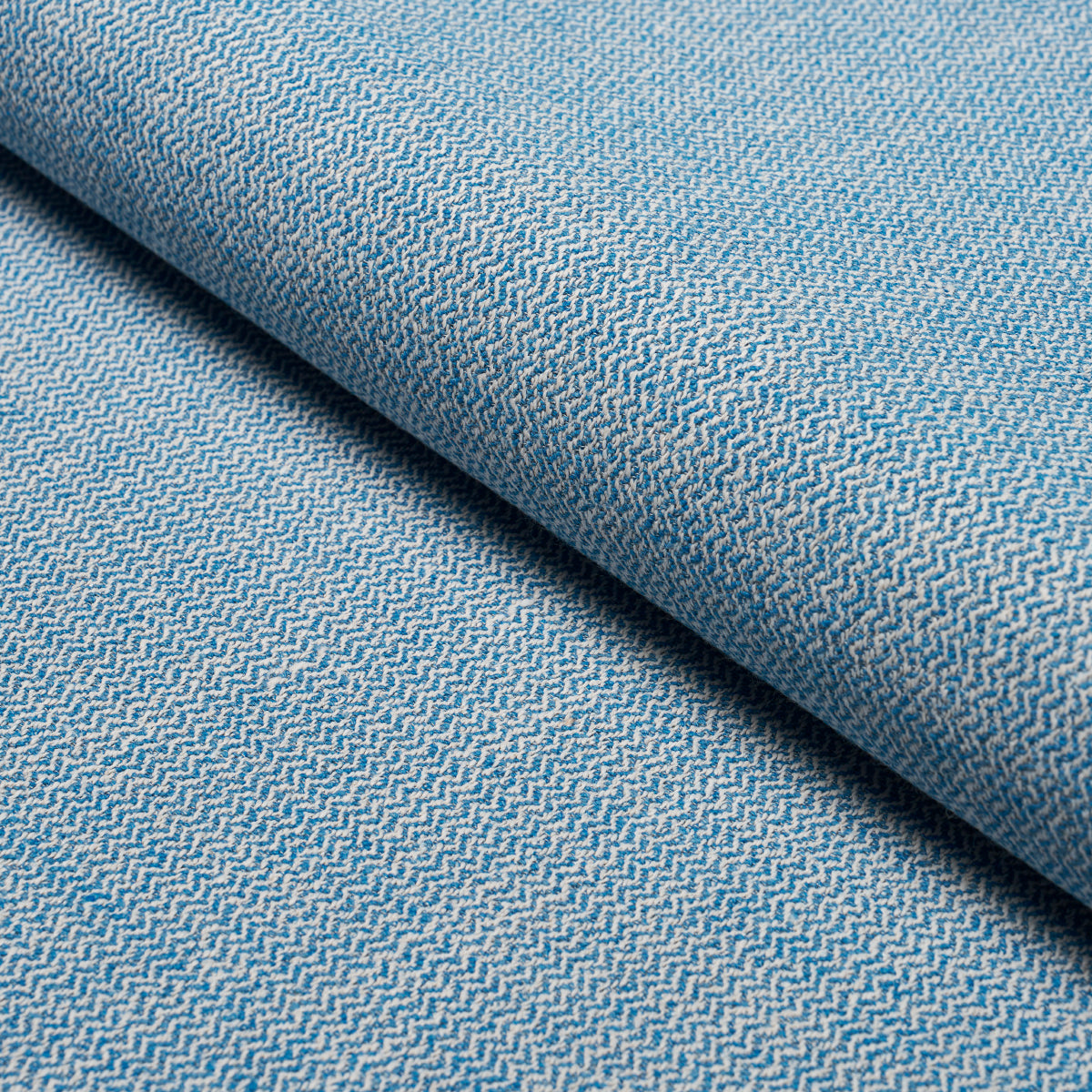 Simon Indoor Outdoor fabric in blue color - pattern number 84184 - by Schumacher in the Perfect Basics: Indoor/Outdoor collection