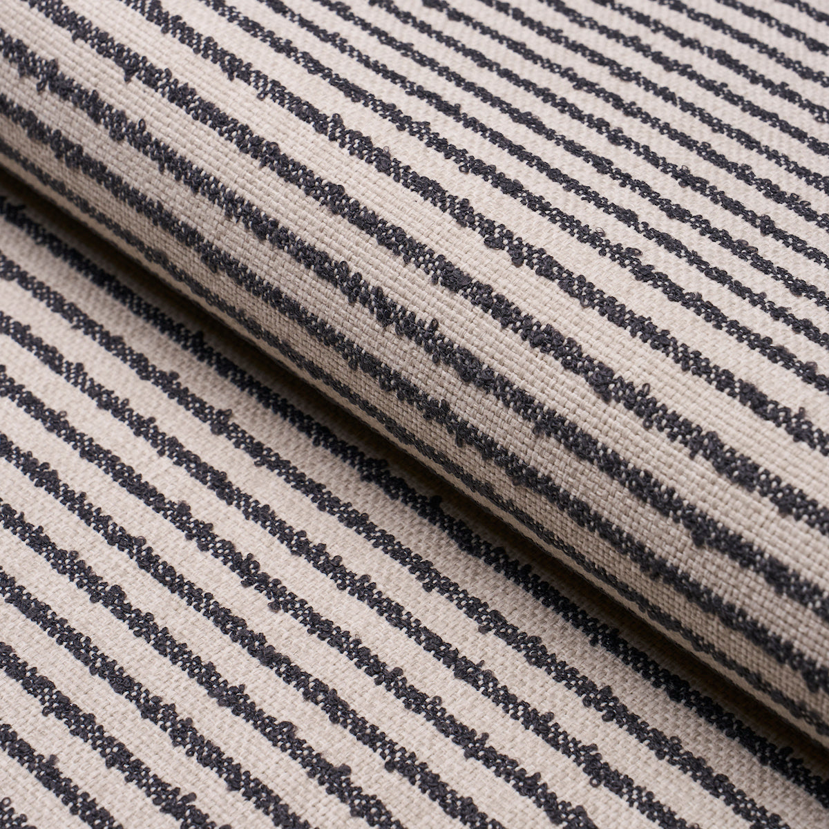 Boucle Stripe Indoor Outdoor fabric in jute color - pattern number 84262 - by Schumacher in the Live It Up! collection