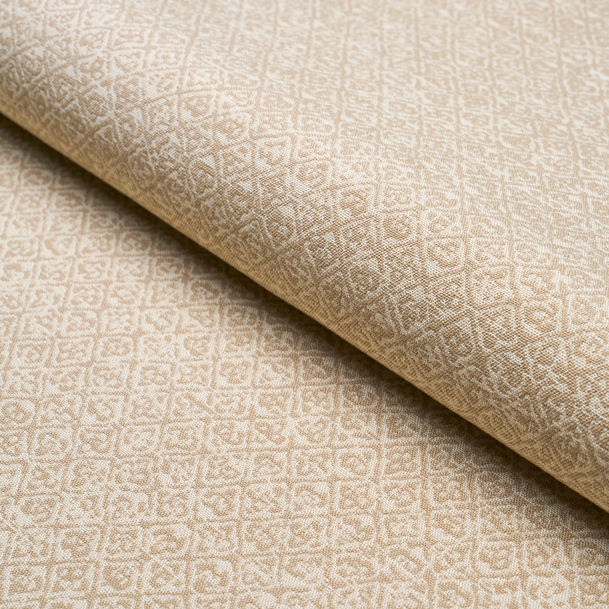 Sarong Weave Indoor Outdoor fabric in white sand color - pattern number 84300 - by Schumacher in the Live It Up! collection