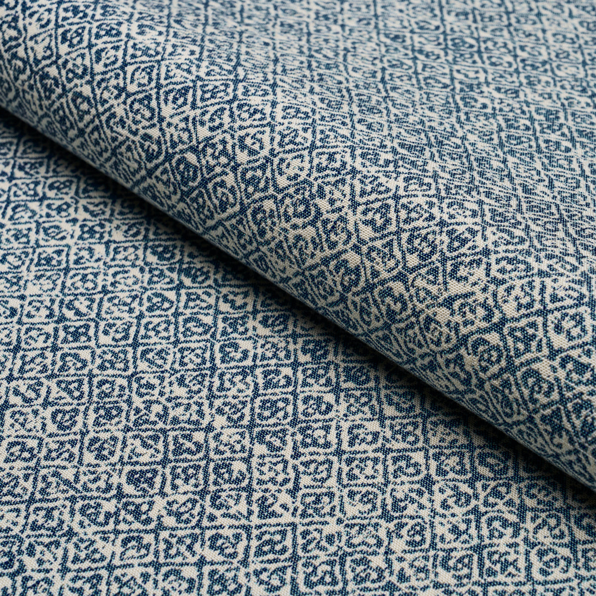 Sarong Weave Indoor Outdoor fabric in indigo color - pattern number 84303 - by Schumacher in the Live It Up! collection
