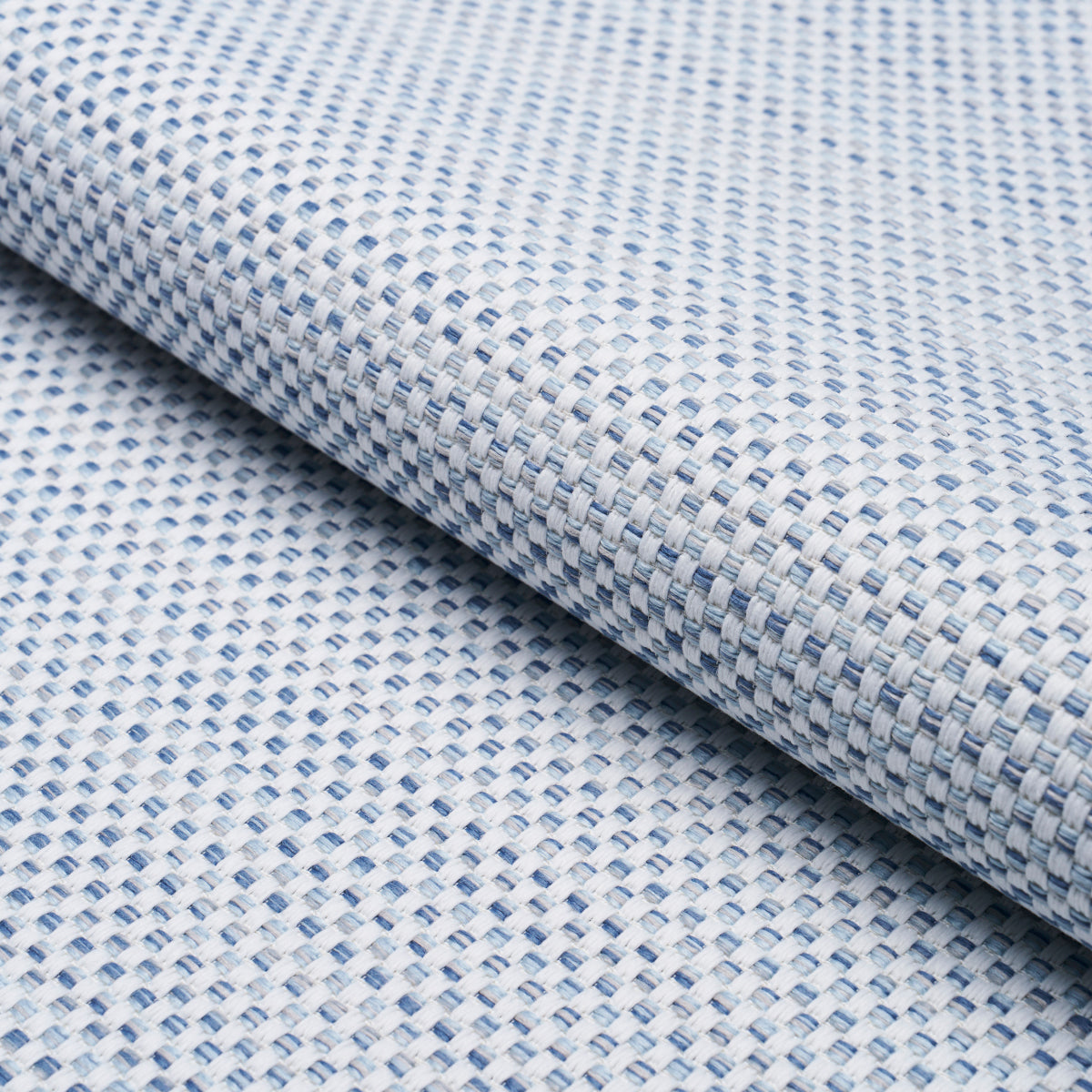 Pacifica Indoor Outdoor fabric in blue color - pattern number 84311 - by Schumacher in the Live It Up! collection